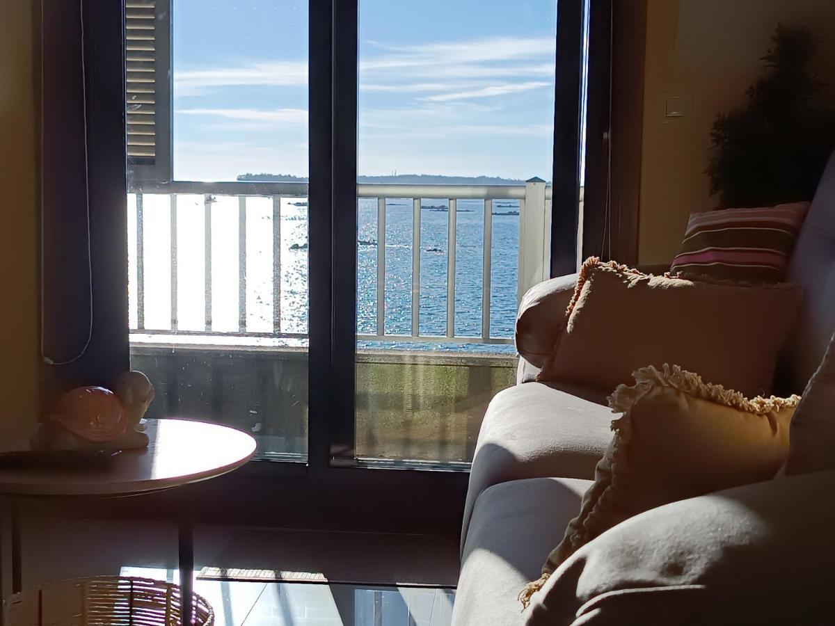 شقة Mirador Mar De Castelao, 1ª Linea De Playa Urbana فيلانويفا دي أروسا المظهر الخارجي الصورة