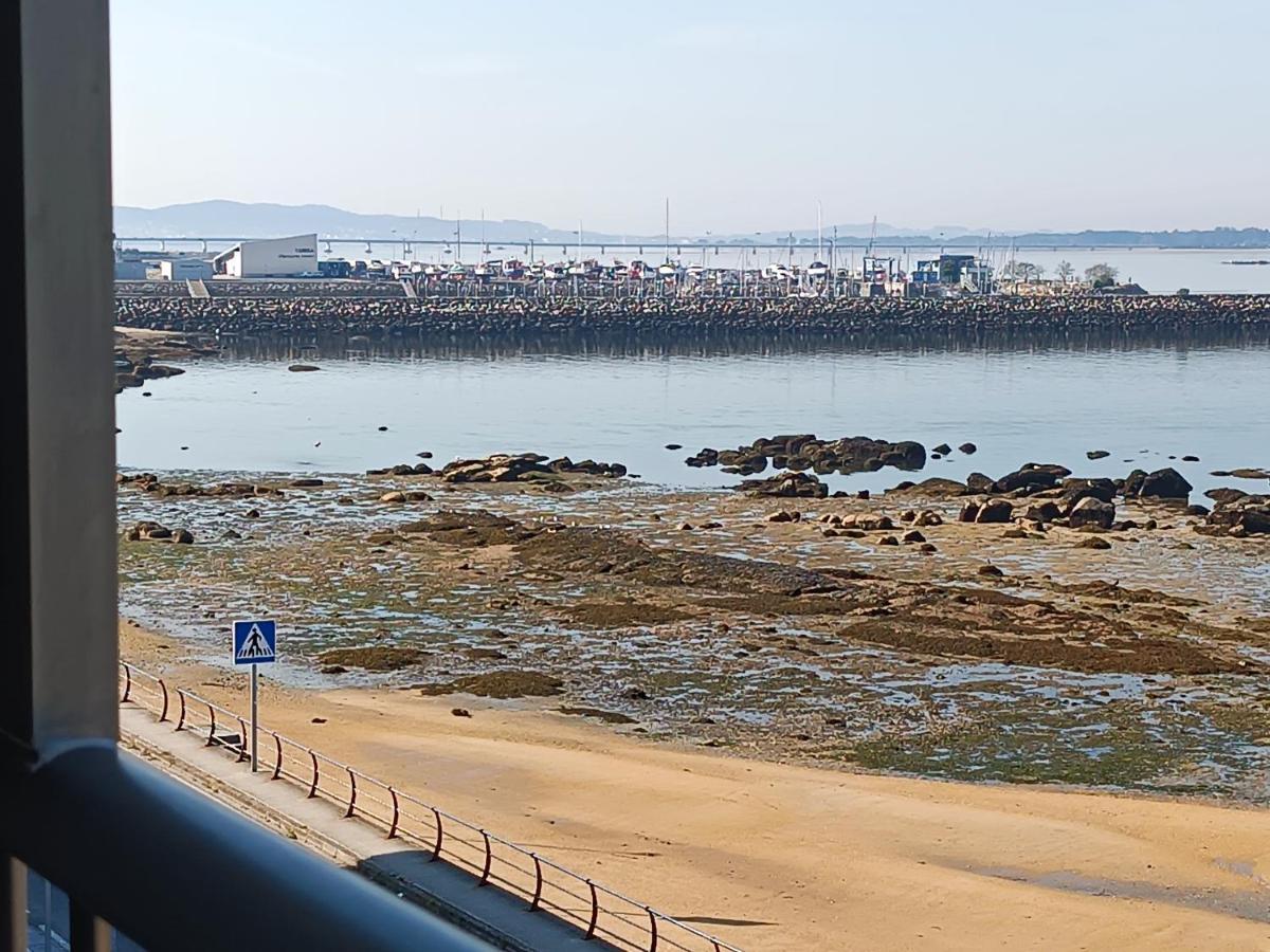 شقة Mirador Mar De Castelao, 1ª Linea De Playa Urbana فيلانويفا دي أروسا المظهر الخارجي الصورة